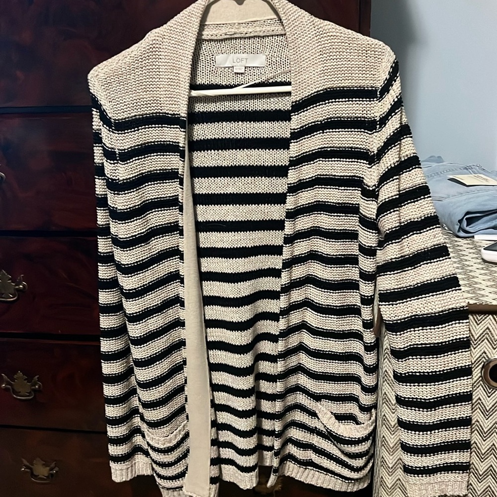 LOFT shawl cardigan